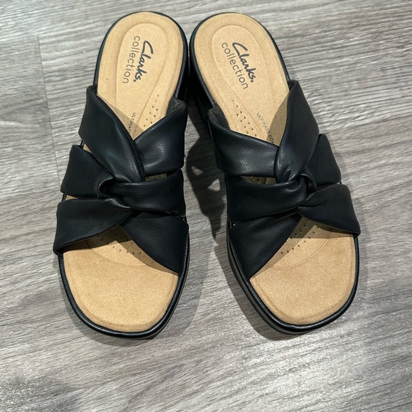 Clarks Shoes - Women's Collection Clara Charm Wedge Sandal size 7